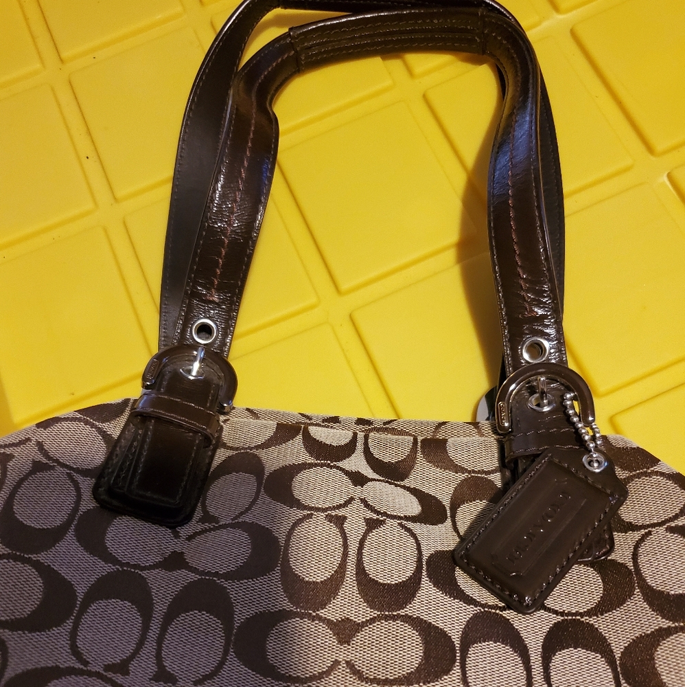 Coach Signature handbag
